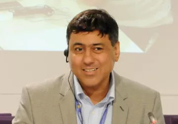 Close up of Professor Siraj Sait