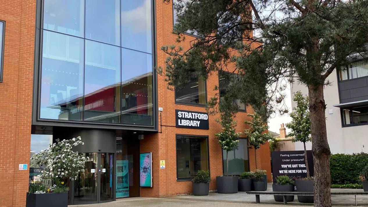 Stratford Library external