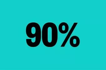90% graphic