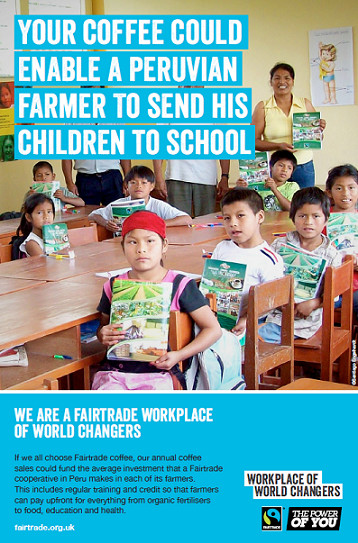 We are a fairtrade workplace of world changers